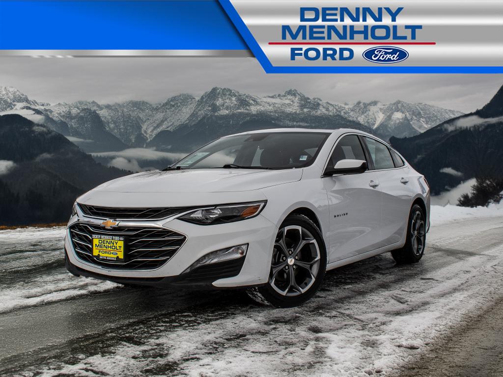 Summit White 2024 Chevrolet Malibu LT with 1LT FWD Sedan Front-Wheel Drive Continuously Variable Transmission