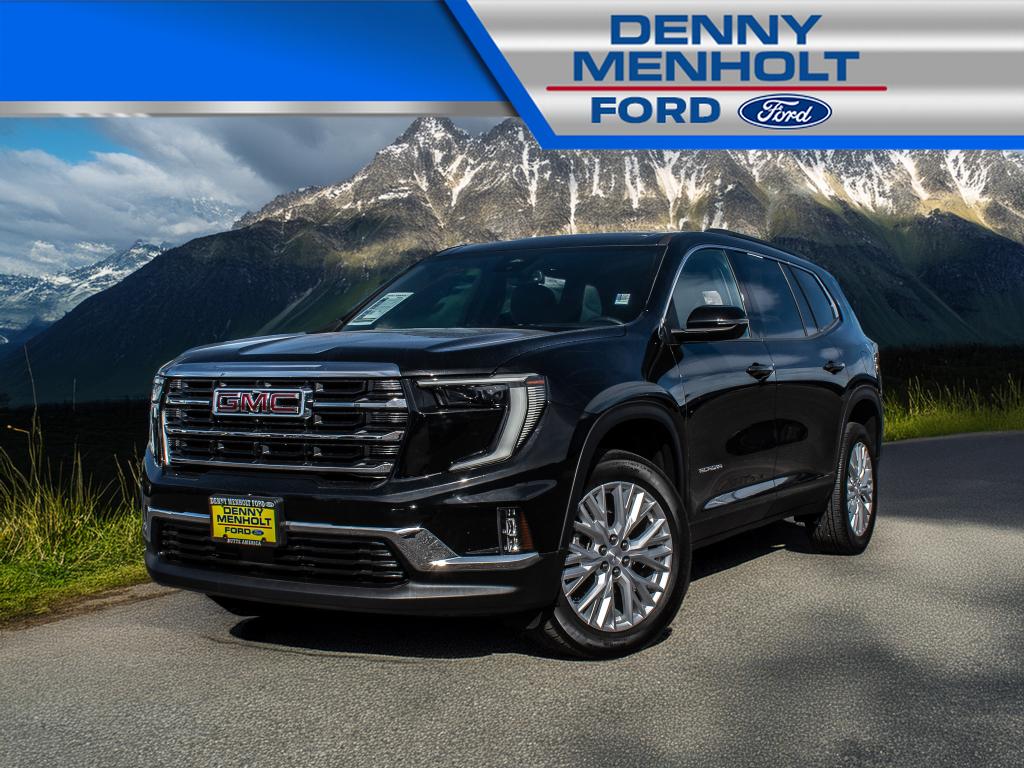 Black (Ebony Twilight Metallic) 2025 GMC Acadia Elevation AWD SUV / Crossover Four-Wheel Drive 8-Speed Automatic