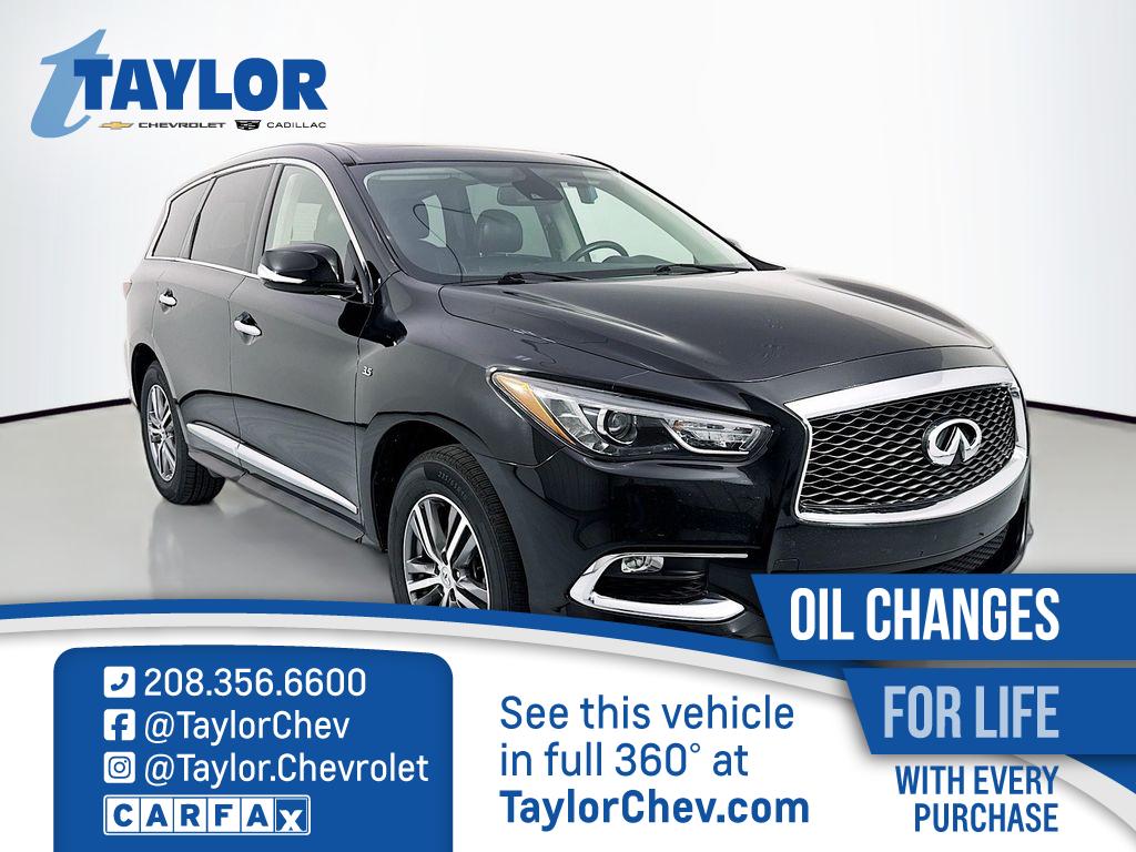 Black Obsidian 2020 INFINITI QX60 Pure AWD SUV / Crossover All-Wheel Drive Continuously Variable Transmission
