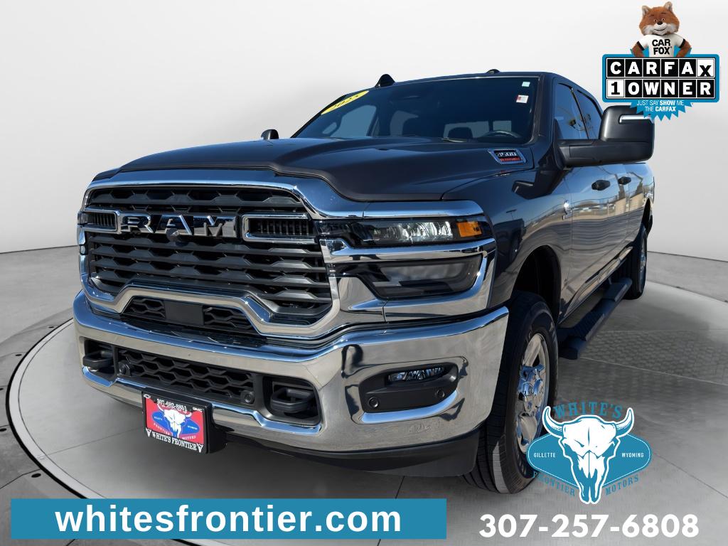 Gray (Granite Crystal Metallic Clearcoat) 2025 RAM 3500 Tradesman Crew Cab LB 4WD Pickup Truck Four-Wheel Drive 8-Speed Automatic