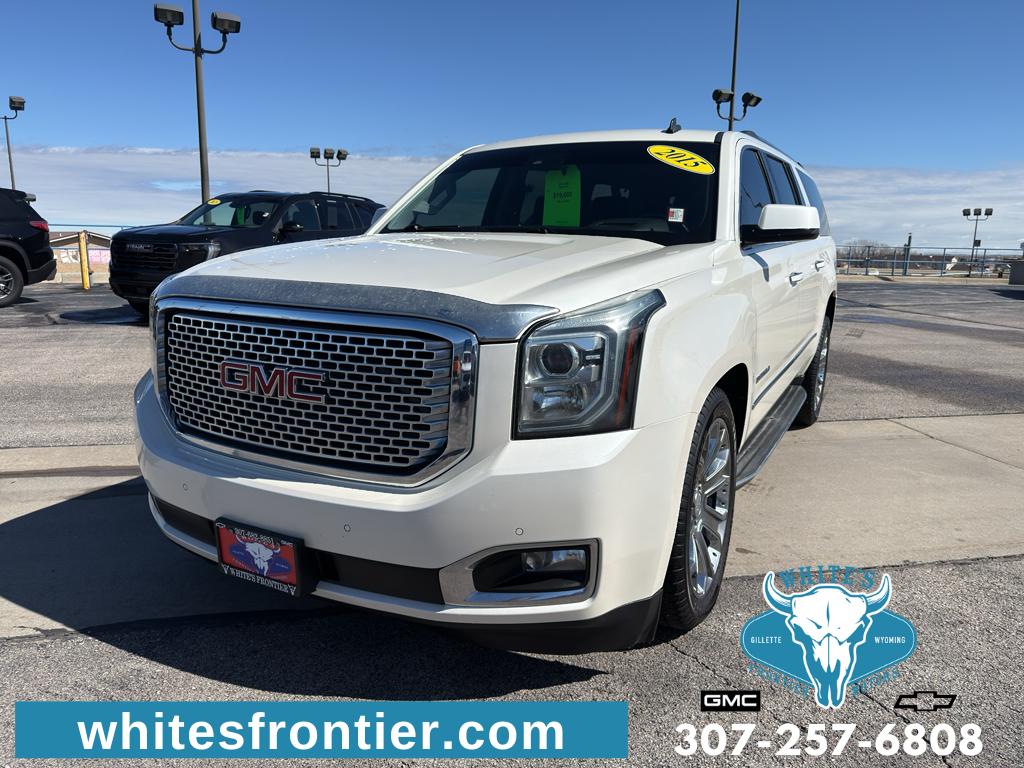 White 2015 GMC Yukon XL Denali 4WD SUV / Crossover Four-Wheel Drive 6-Speed Automatic
