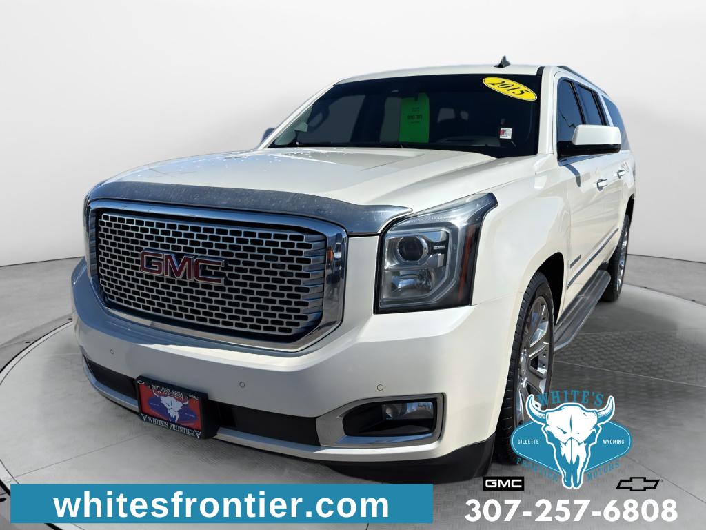 White 2015 GMC Yukon XL Denali 4WD SUV / Crossover Four-Wheel Drive 6-Speed Automatic