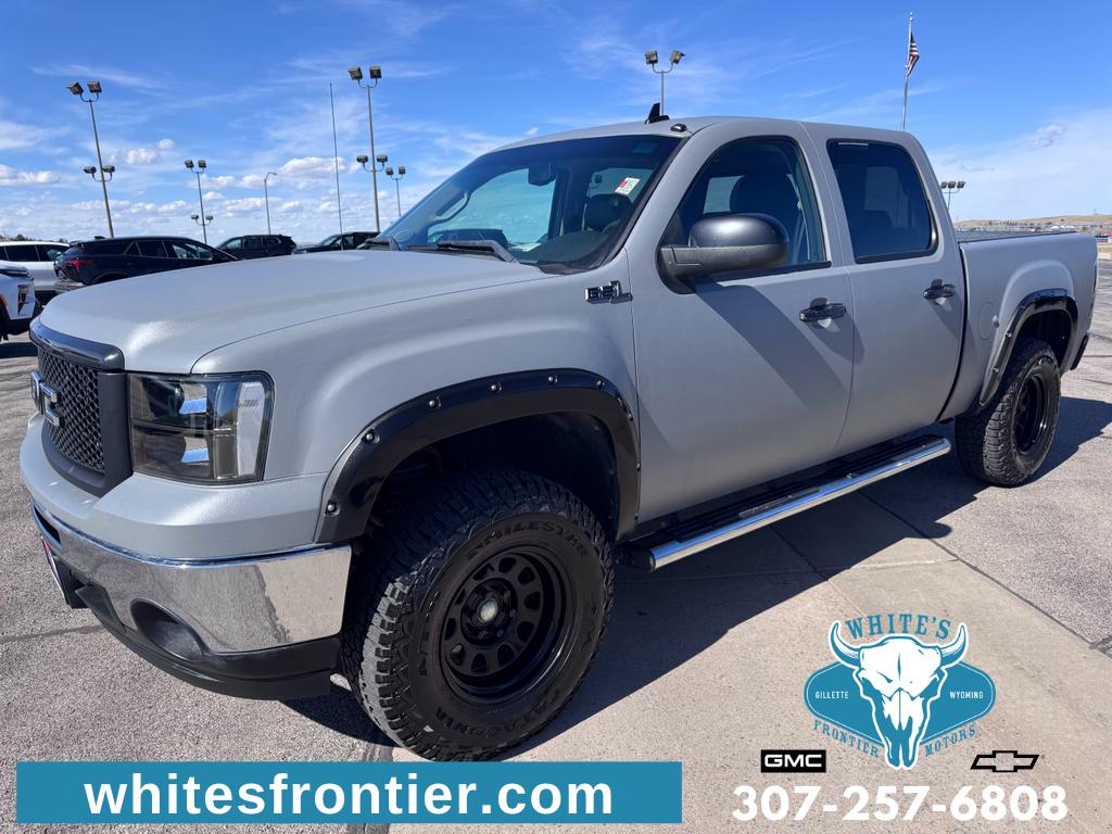 Onyx Black 2011 GMC Sierra 1500 SLT Crew Cab 4WD Pickup Truck Four-Wheel Drive 6-Speed Automatic