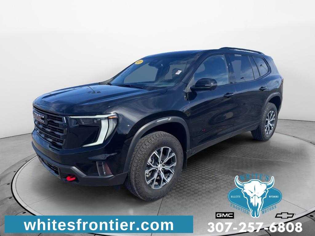 Black (Ebony Twilight Metallic) 2025 GMC Acadia AT4 AWD SUV / Crossover Four-Wheel Drive 8-Speed Automatic