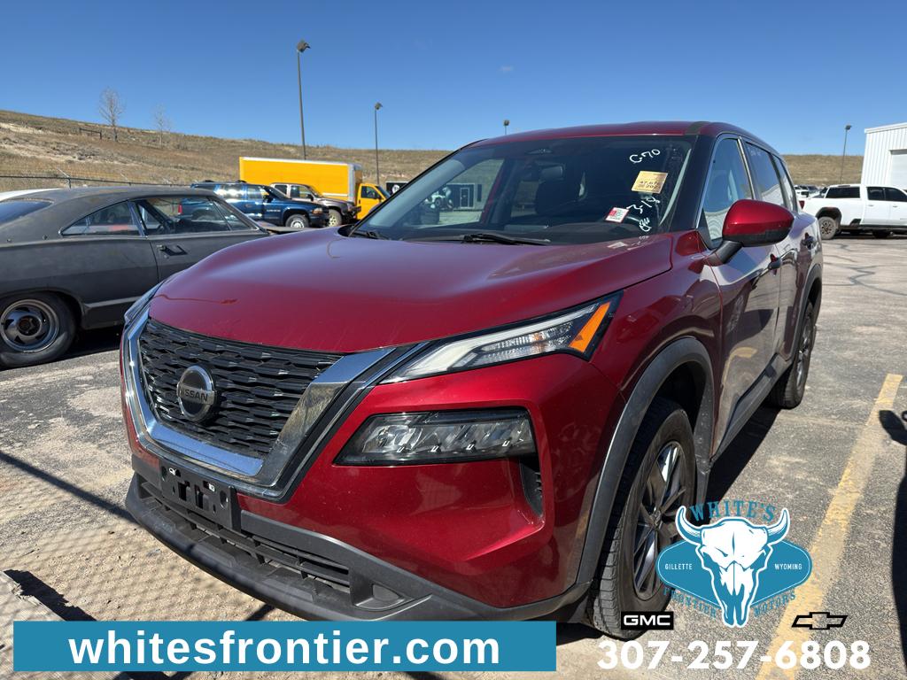 Red (Scarlet Ember Tintcoat) 2021 Nissan Rogue S AWD SUV / Crossover All-Wheel Drive Continuously Variable Transmission