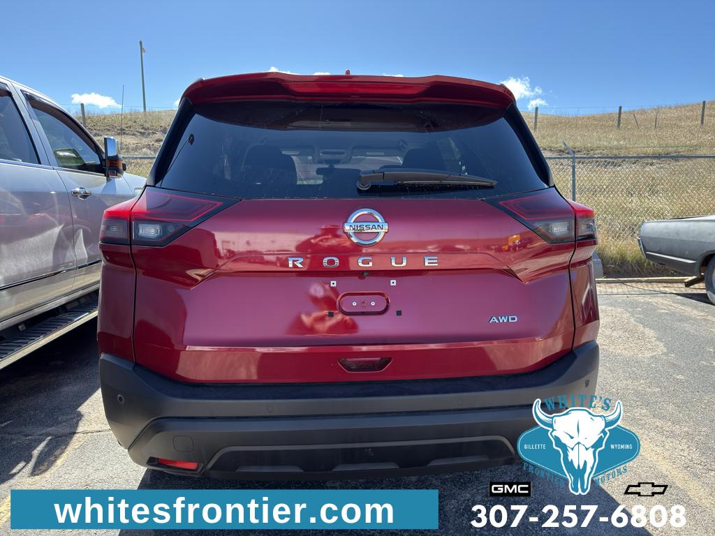 Red (Scarlet Ember Tintcoat) 2021 Nissan Rogue S AWD SUV / Crossover All-Wheel Drive Continuously Variable Transmission