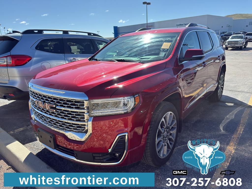 Cayenne Red Tintcoat 2022 GMC Acadia Denali AWD SUV / Crossover Four-Wheel Drive 9-Speed Automatic