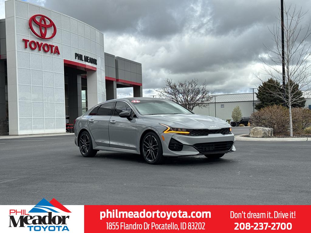 Wolf Gray 2024 Kia K5 GT FWD Sedan Front-Wheel Drive 8-Speed Automatic