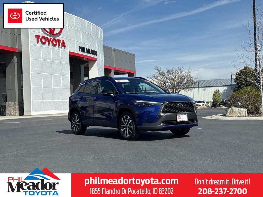 Blue Crush Metallic 2025 Toyota Corolla Cross XLE AWD SUV / Crossover All-Wheel Drive Continuously Variable Transmission