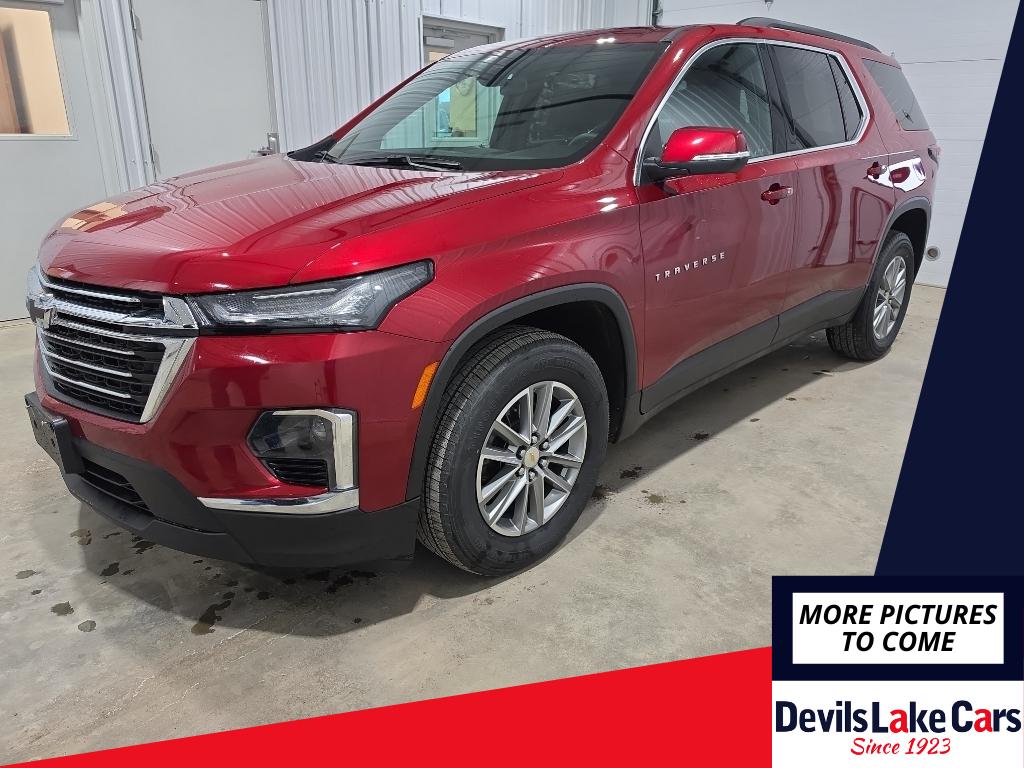 Radiant Red Tintcoat 2023 Chevrolet Traverse LT Cloth AWD SUV / Crossover Four-Wheel Drive 9-Speed Automatic
