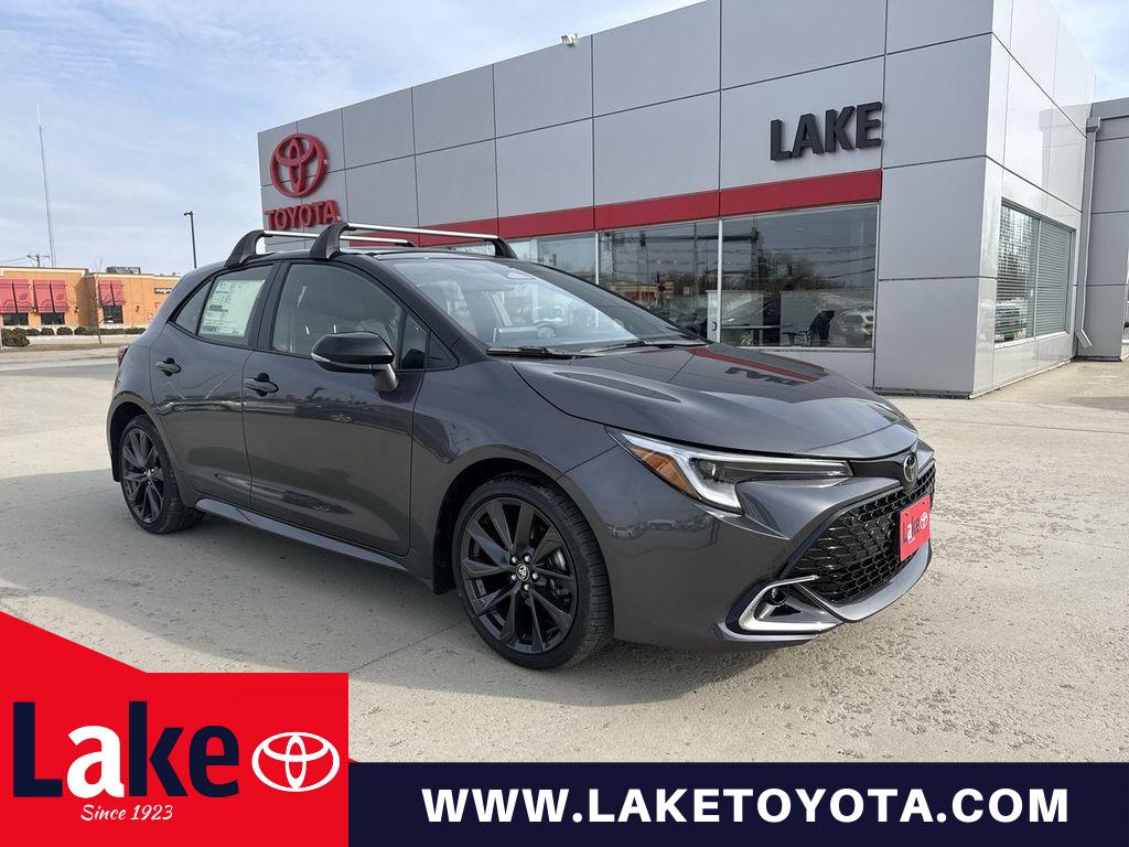 Magnetic Gray Metallic/Midnight Black Metallic 2026 Toyota Corolla Hatchback XSE FWD Hatchback Front-Wheel Drive Continuously Variable Transmission