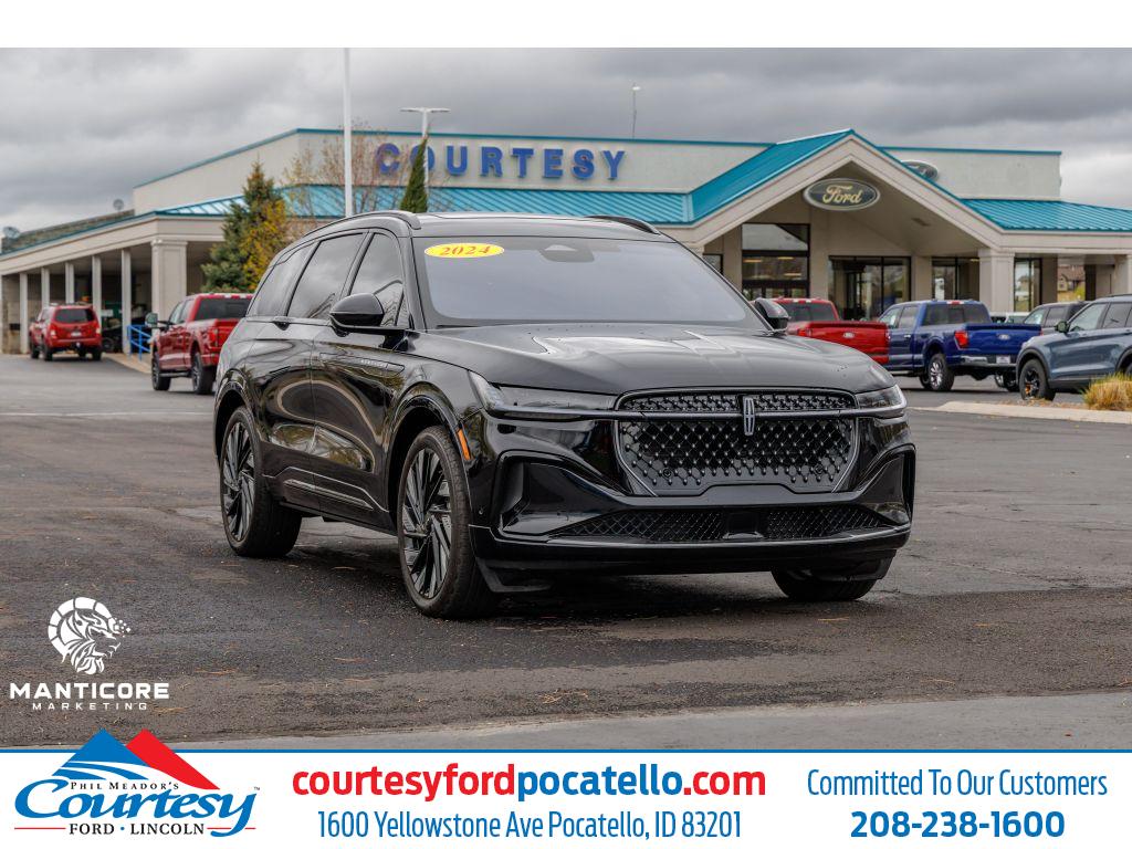 Black 2024 Lincoln Nautilus Hybrid Reserve AWD SUV / Crossover All-Wheel Drive Continuously Variable Transmission