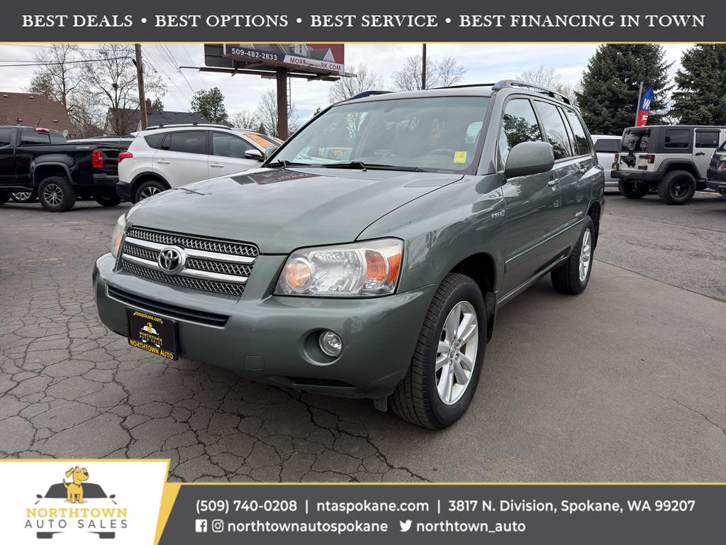 Green 2007 Toyota Highlander Hybrid Limited AWD SUV / Crossover All-Wheel Drive Automatic
