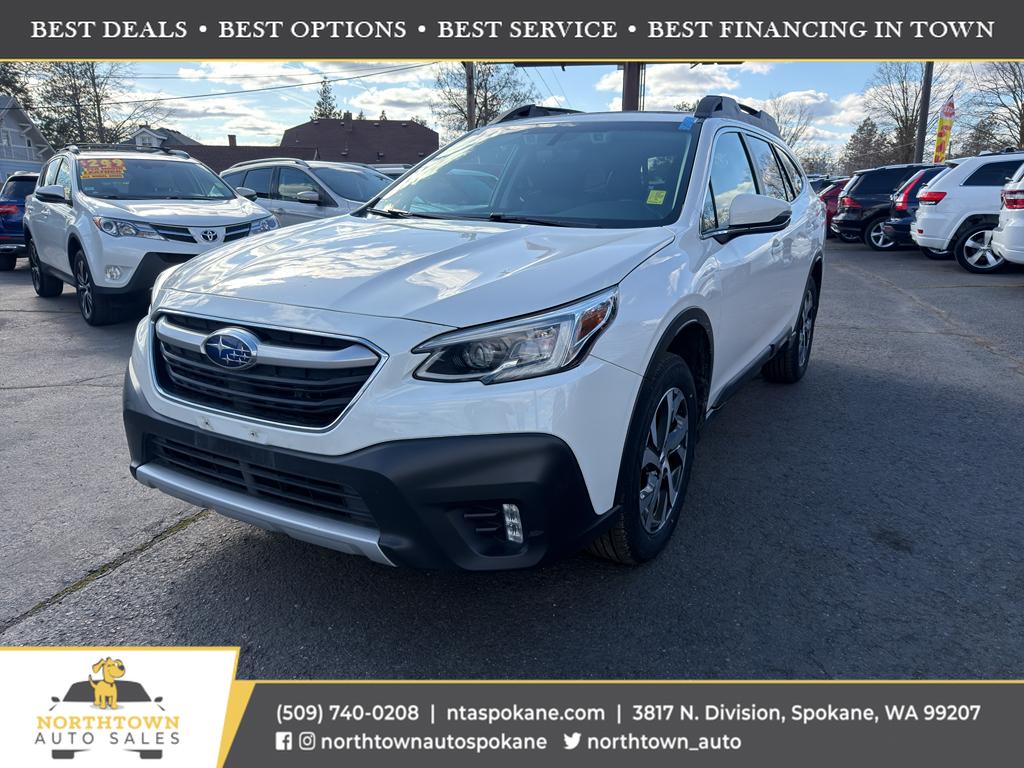 White 2021 Subaru Outback Crossover Limited AWD SUV / Crossover All-Wheel Drive Automatic