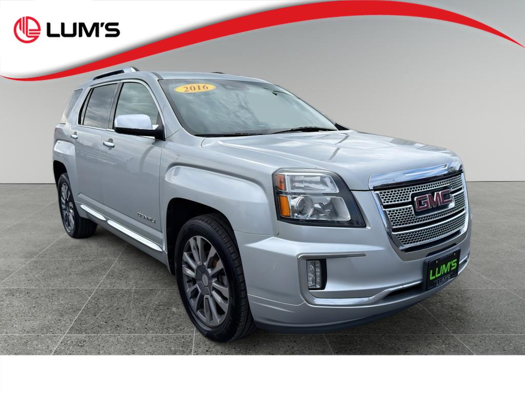 Quicksilver Metallic 2016 GMC Terrain Denali AWD SUV / Crossover All-Wheel Drive 6-Speed Automatic