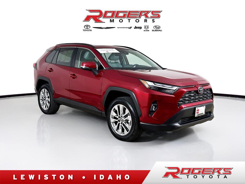 Red (Ruby Flare Pearl) 2025 Toyota RAV4 XLE Premium AWD SUV / Crossover All-Wheel Drive 8-Speed Automatic