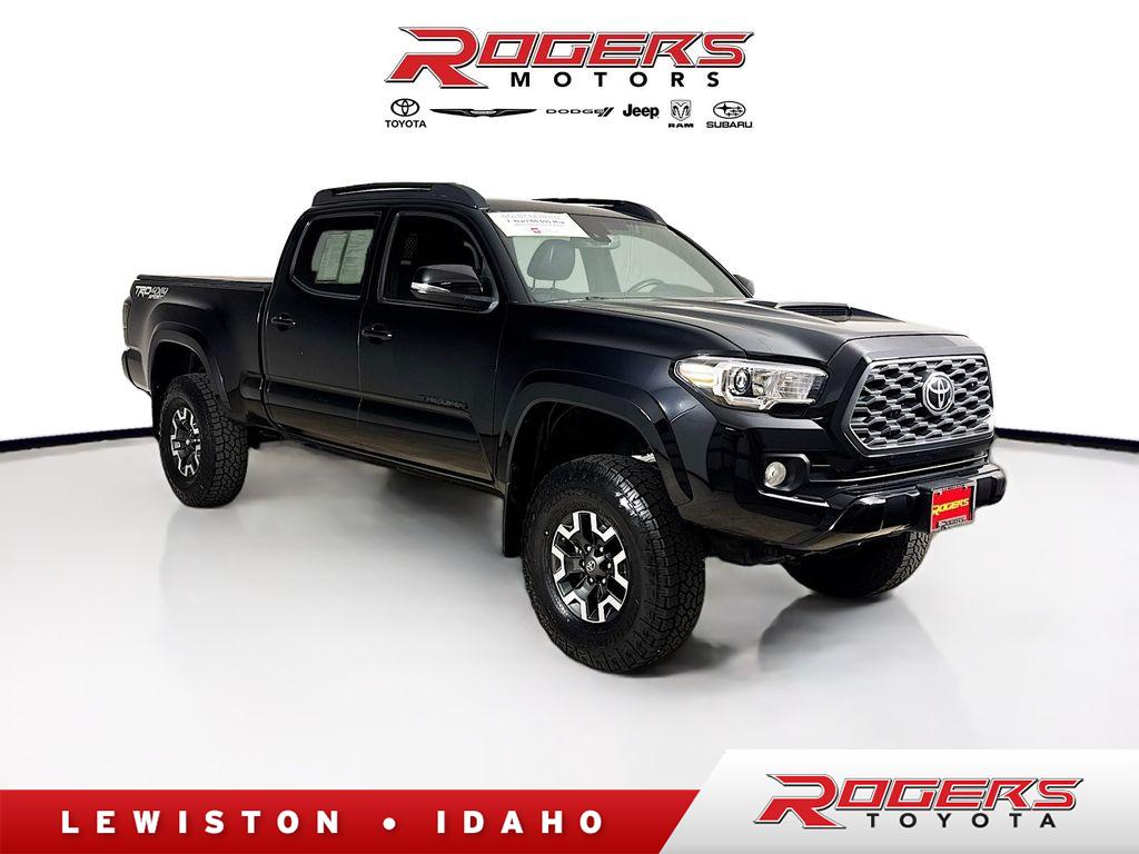 Midnight Black Metallic 2020 Toyota Tacoma TRD Sport Double Cab LB 4WD Pickup Truck Four-Wheel Drive 6-Speed Automatic