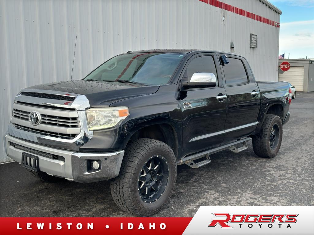 Black 2014 Toyota Tundra 1794 CrewMax 5.7L 4WD Pickup Truck Four-Wheel Drive 6-Speed Automatic