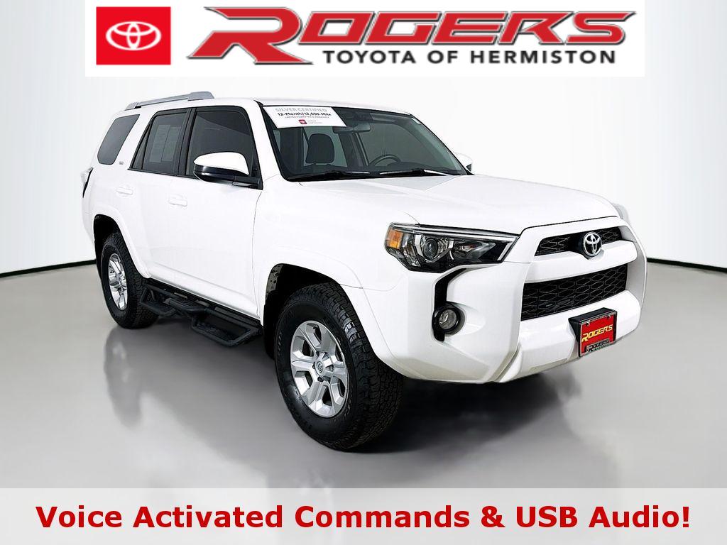 Super White 2017 Toyota 4Runner SR5 4WD SUV / Crossover Four-Wheel Drive 5-Speed Automatic