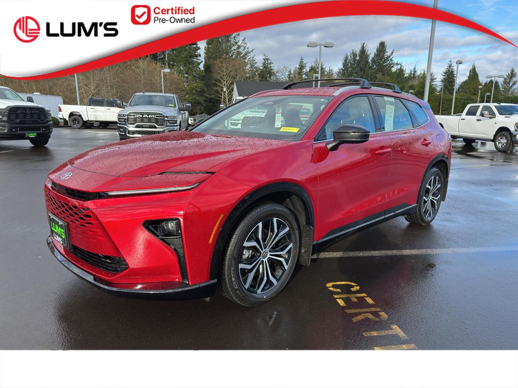 Finish Line Red 2025 Toyota Crown Signia XLE AWD SUV / Crossover All-Wheel Drive Continuously Variable Transmission