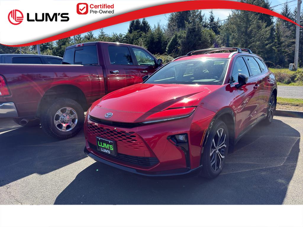 Finish Line Red 2025 Toyota Crown Signia XLE AWD SUV / Crossover All-Wheel Drive Continuously Variable Transmission