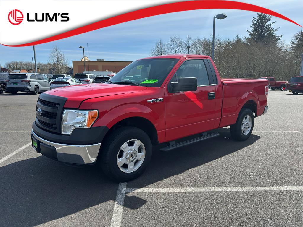 VERMILLION RED 2014 Ford F-150 XL Pickup Truck 4X2 6-Speed Automatic