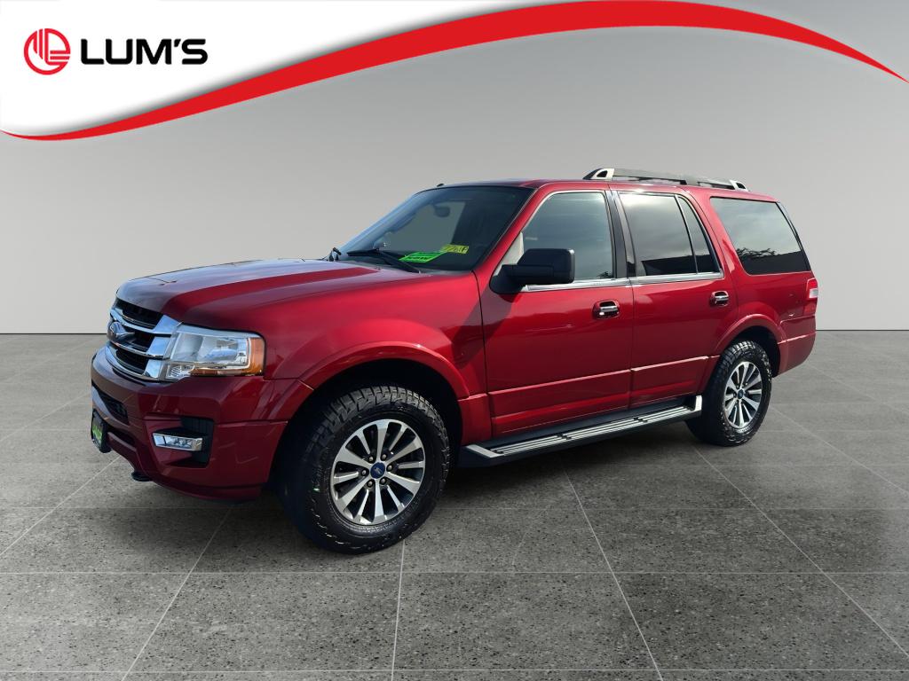 Ruby Red Metallic Tinted Clearcoat 2015 Ford Expedition XLT 4WD SUV / Crossover Four-Wheel Drive 6-Speed Automatic