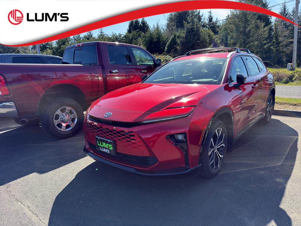 Finish Line Red 2025 Toyota Crown Signia XLE AWD SUV / Crossover All-Wheel Drive Continuously Variable Transmission