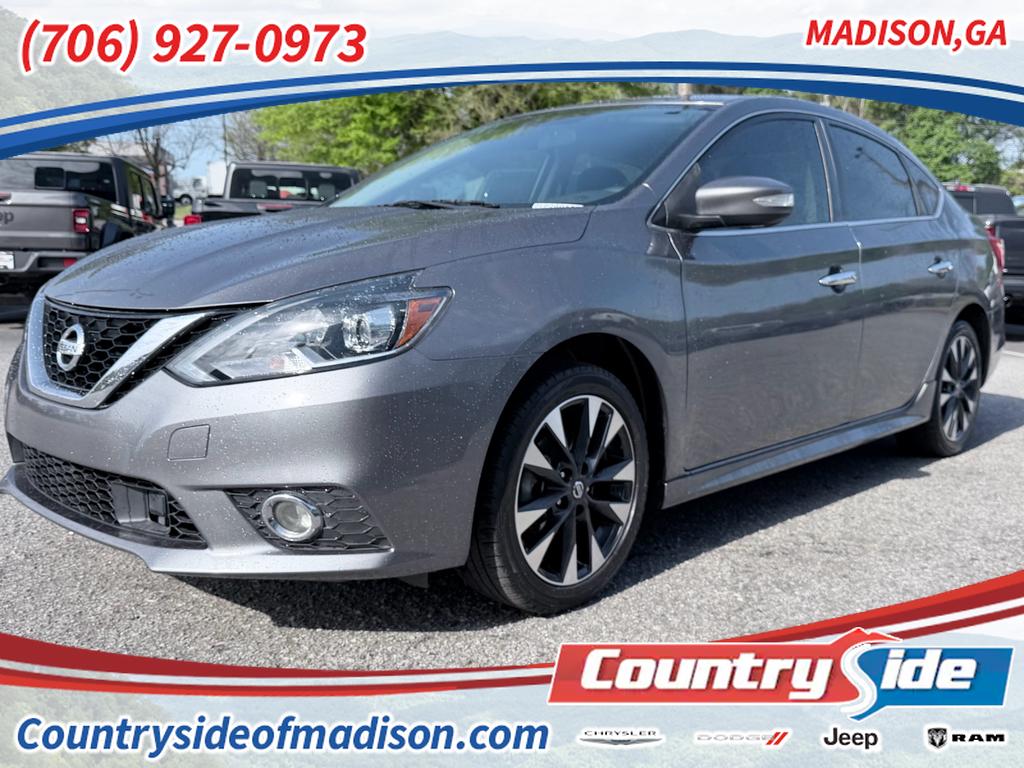 Gray (GUN METALLIC) 2019 Nissan Sentra SR FWD Sedan Front-Wheel Drive Continuously Variable Transmission