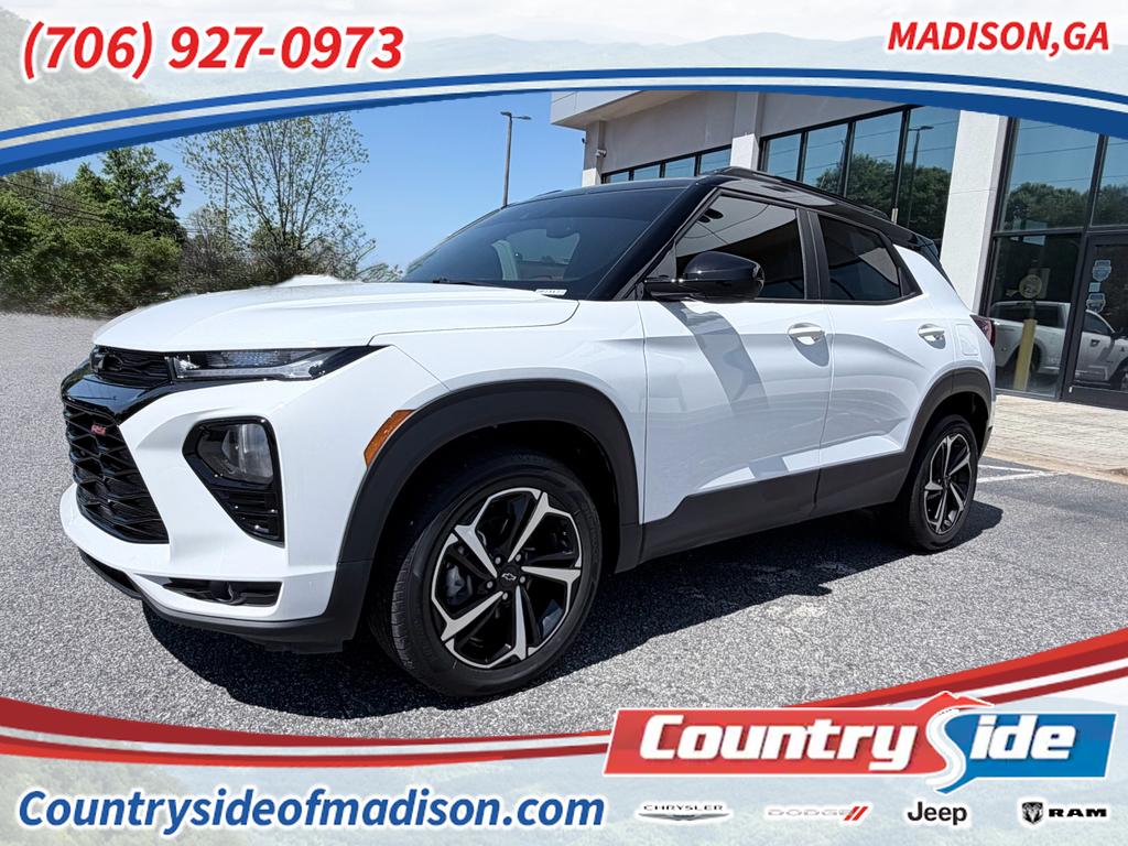 Summit White 2023 Chevrolet Trailblazer RS AWD SUV / Crossover Four-Wheel Drive 9-Speed Automatic