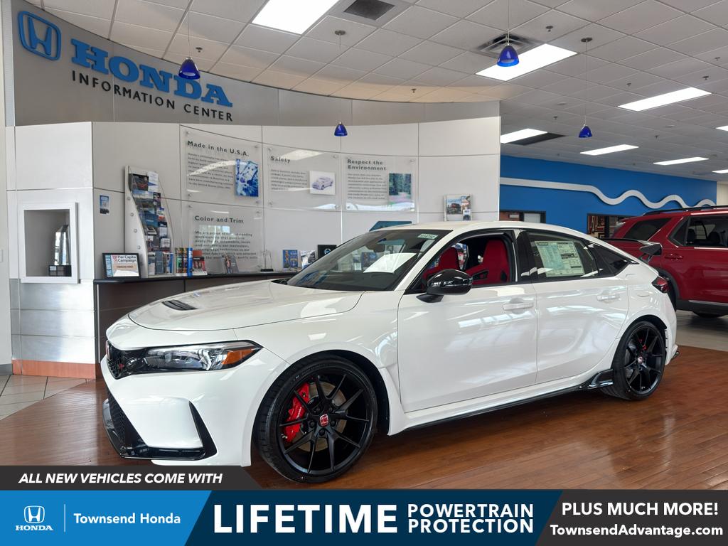 Championship White 2026 Honda Civic Type R FWD Hatchback Front-Wheel Drive 6-Speed Manual