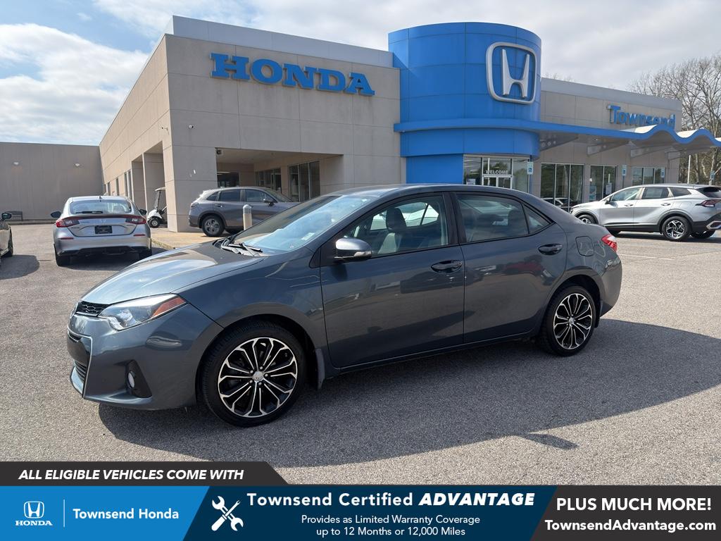 2016 Toyota Corolla S Plus