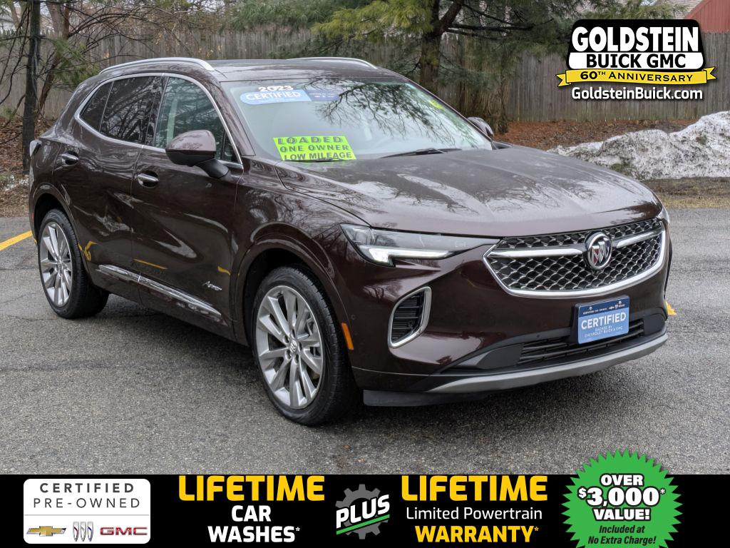 Rich Garnet Metallic 2023 Buick Envision Avenir AWD SUV / Crossover All-Wheel Drive Automatic