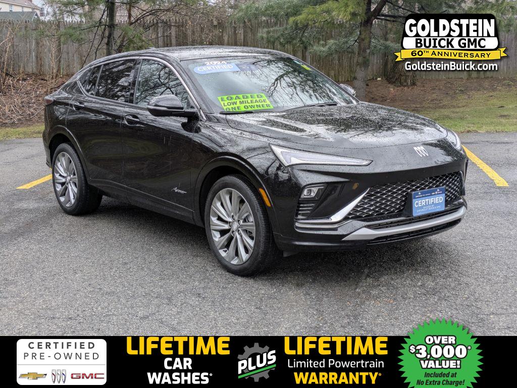 Black (Ebony Twilight Metallic) 2024 Buick Envista Avenir FWD SUV / Crossover Front-Wheel Drive Automatic