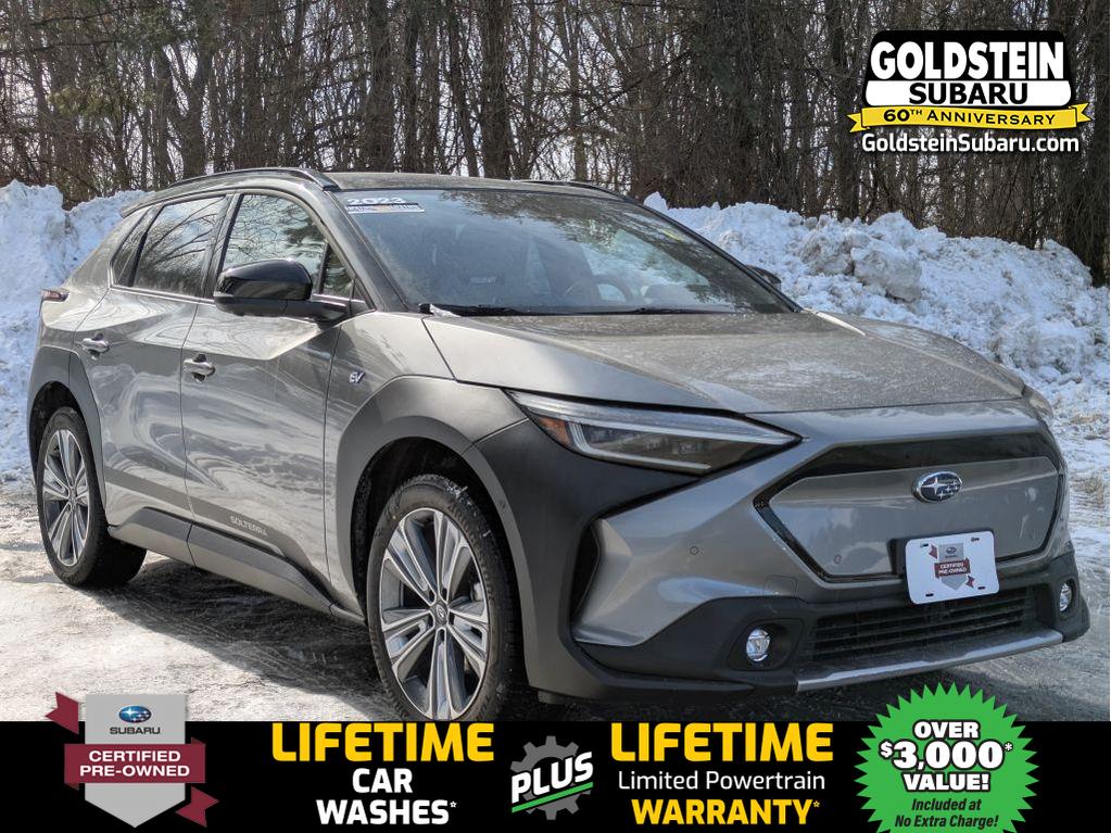Smoked Carbon 2-Tone 2023 Subaru Solterra Touring AWD SUV / Crossover All-Wheel Drive Automatic