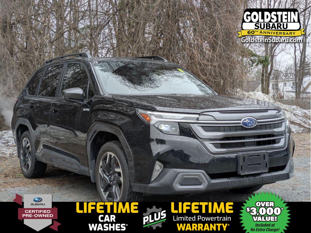 Crystal Black Silica 2025 Subaru Forester Hybrid Limited AWD SUV / Crossover All-Wheel Drive Automatic