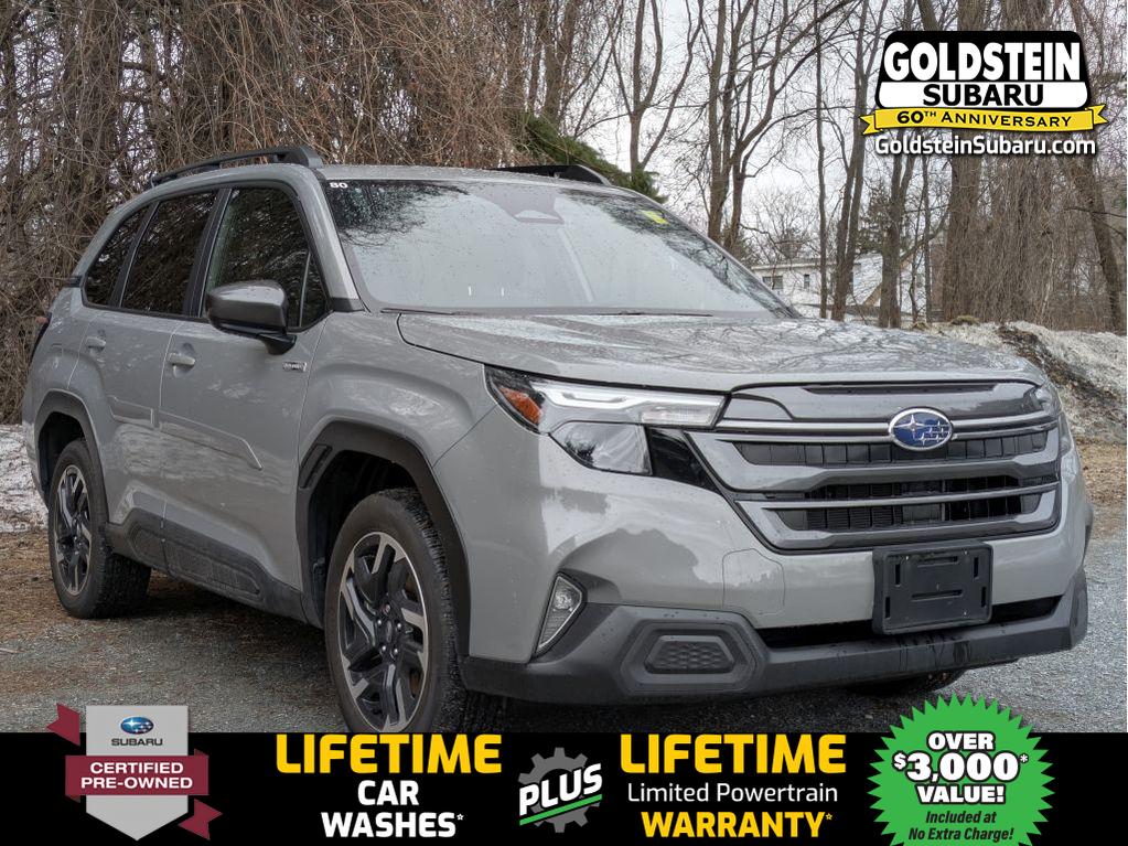 River Rock Pearl 2025 Subaru Forester Hybrid Premium AWD SUV / Crossover All-Wheel Drive Automatic