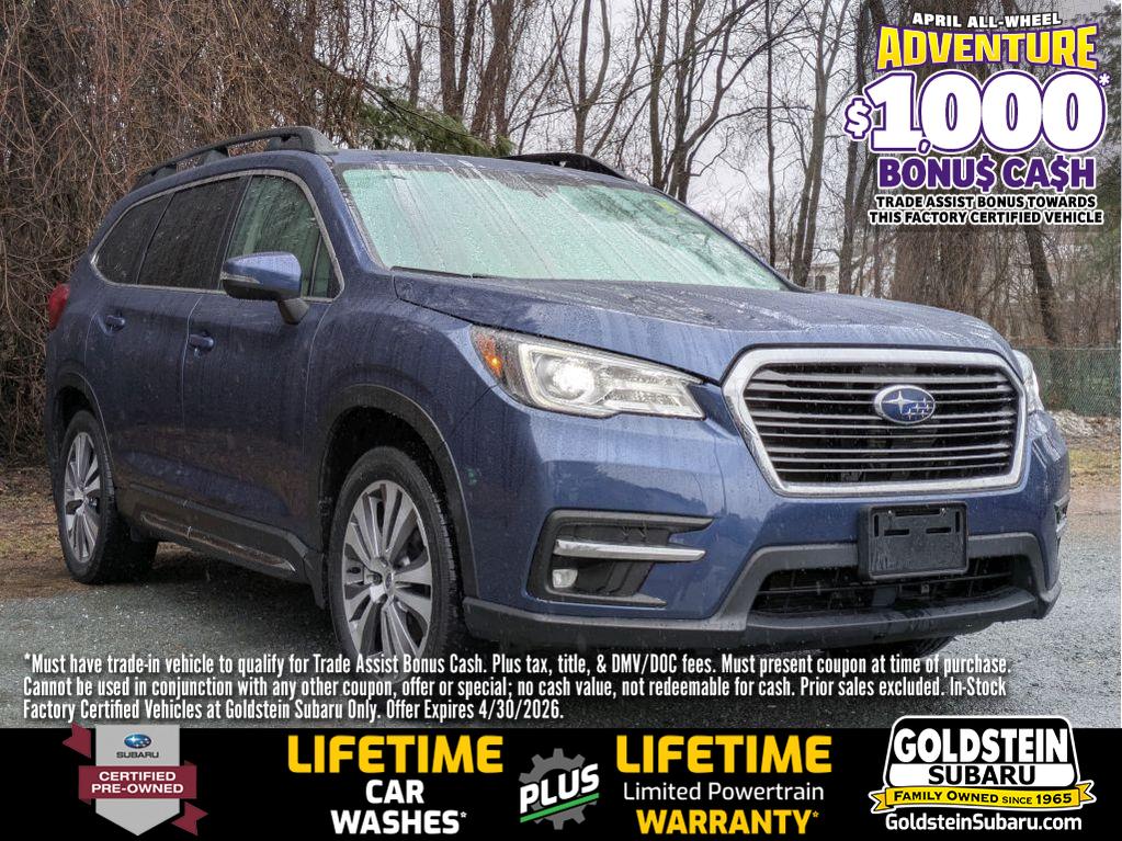Abyss Blue Pearl 2022 Subaru Ascent Limited AWD SUV / Crossover Automatic