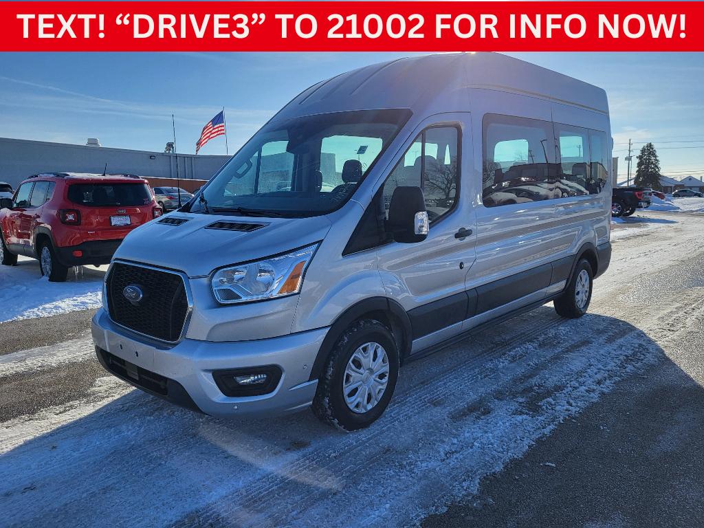 2021 Ford Transit Passenger 350 XLT High Roof LB RWD