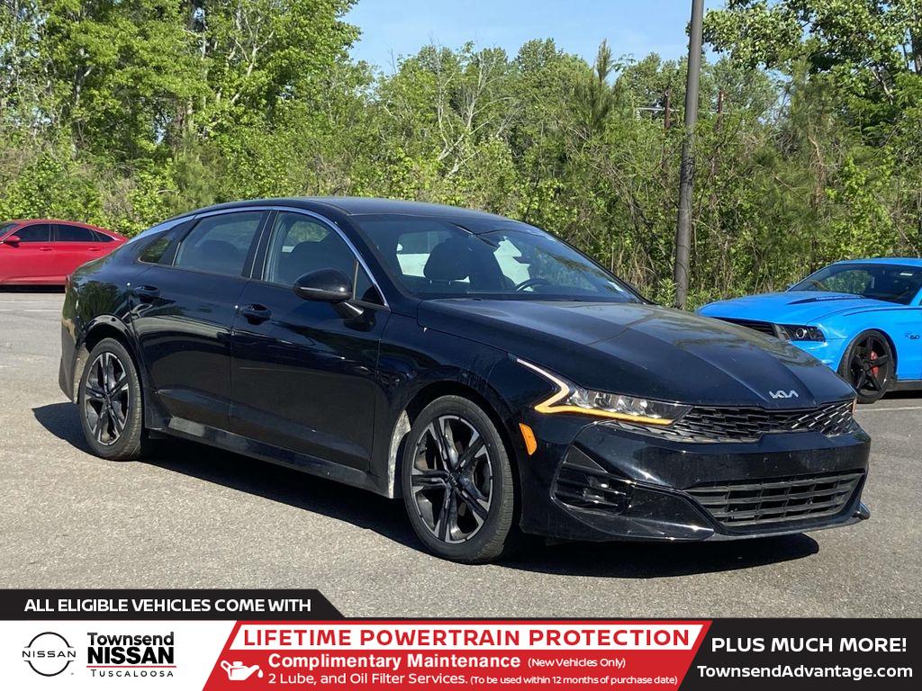Ebony Black 2023 Kia K5 GT-Line FWD Sedan Front-Wheel Drive 8-Speed Automatic