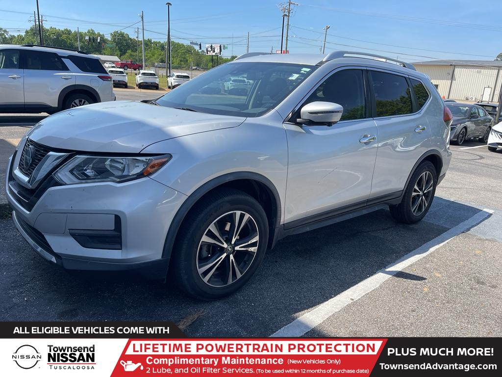 Brilliant Silver Metallic 2020 Nissan Rogue SV FWD SUV / Crossover Front-Wheel Drive Continuously Variable Transmission