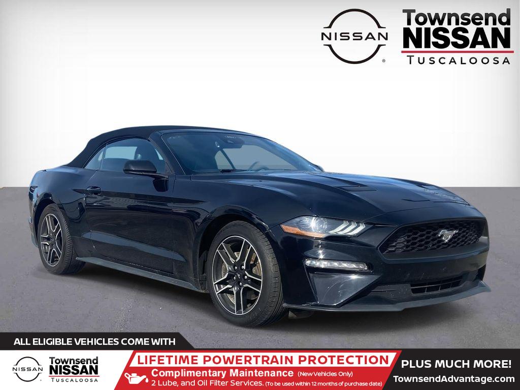 Shadow Black 2023 Ford Mustang EcoBoost Premium Convertible RWD Convertible Rear-Wheel Drive Automatic