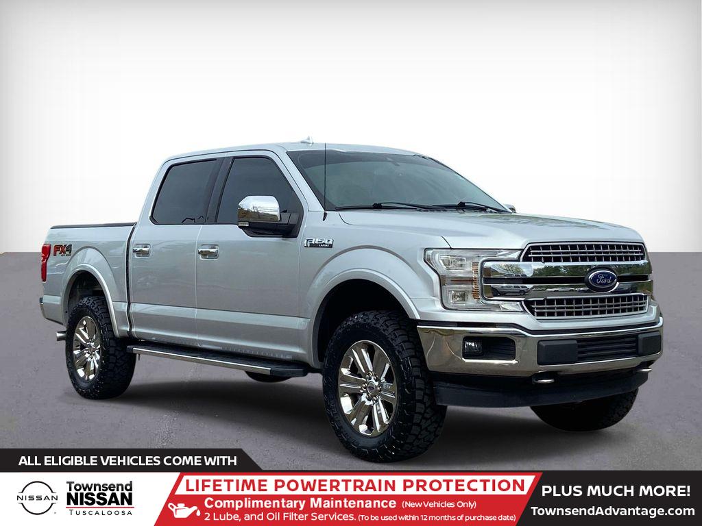 Ingot Silver Metallic 2018 Ford F-150 Lariat SuperCrew 4WD Pickup Truck Four-Wheel Drive Automatic