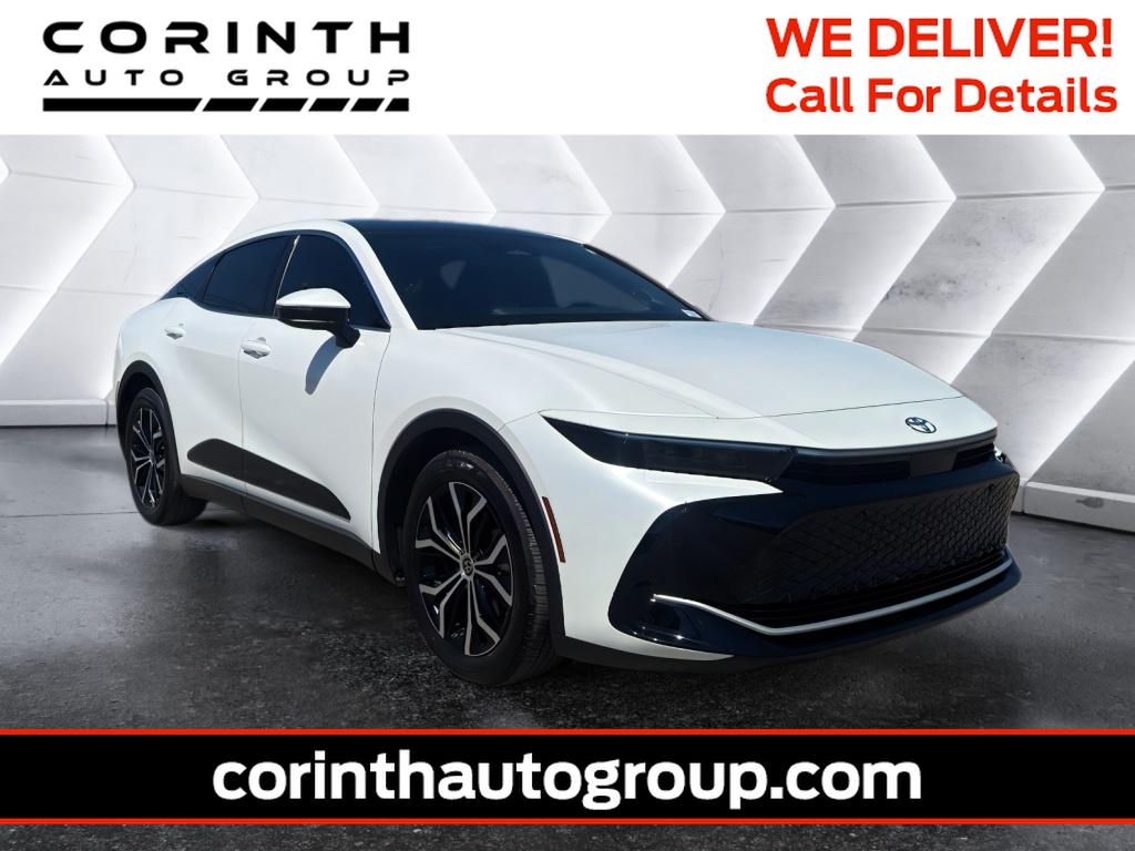 Oxygen White 2023 Toyota Crown Limited AWD Sedan All-Wheel Drive Continuously Variable Transmission