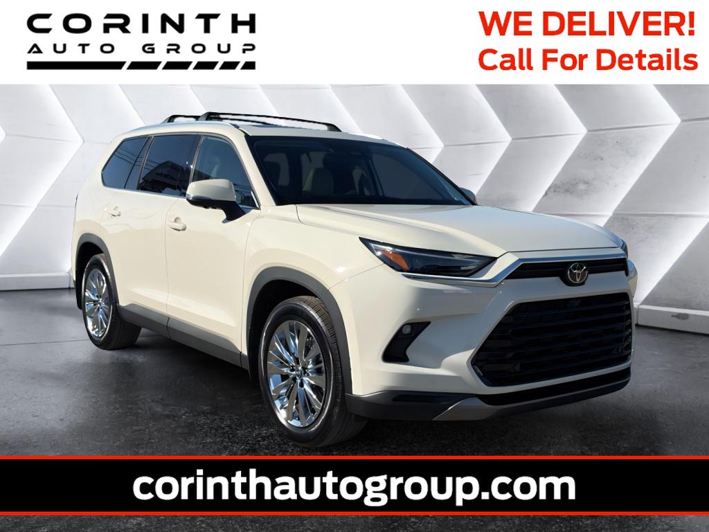 Coastal Cream 2024 Toyota Grand Highlander Platinum AWD SUV / Crossover All-Wheel Drive 8-Speed Automatic