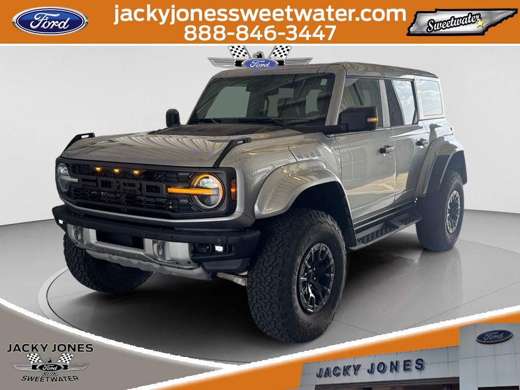 Iconic Silver Metallic 2024 Ford Bronco Raptor 4WD SUV / Crossover Four-Wheel Drive Automatic