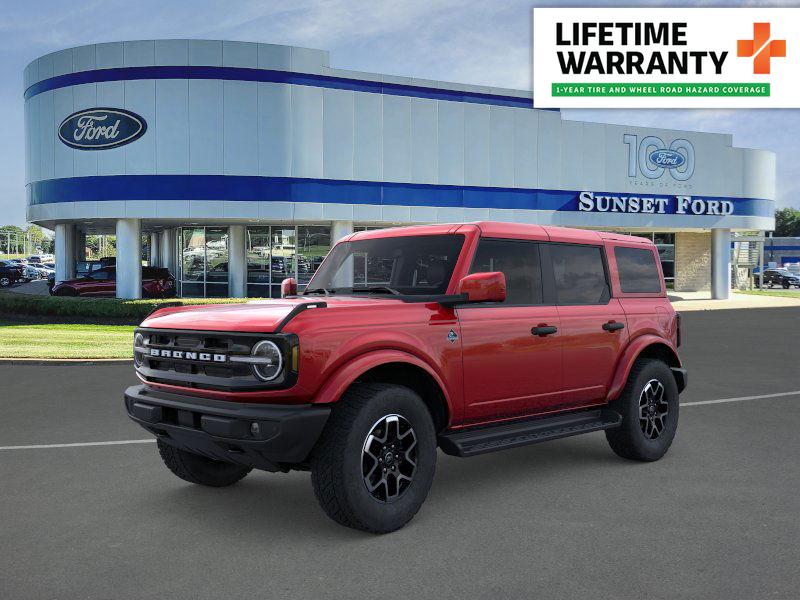 Ruby Red Metallic Tinted Clearcoat 2026 Ford Bronco Outer Banks 4-Door 4WD SUV / Crossover Four-Wheel Drive Automatic