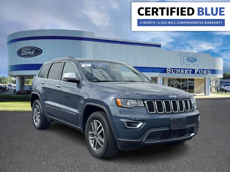 Slate Blue Pearlcoat 2020 Jeep Grand Cherokee Limited 4WD SUV / Crossover Four-Wheel Drive 8-Speed Automatic