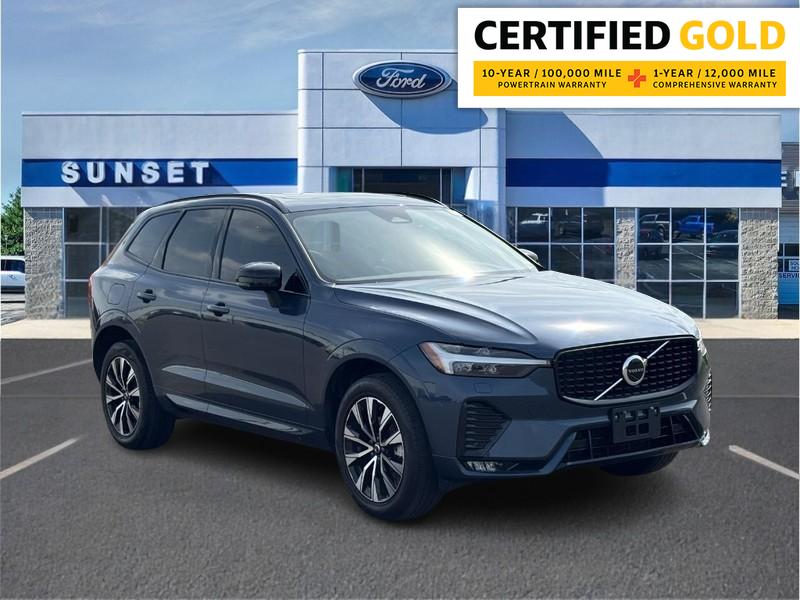 Denim Blue Metallic 2024 Volvo XC60 B5 Core Dark Theme AWD SUV / Crossover All-Wheel Drive 8-Speed Automatic