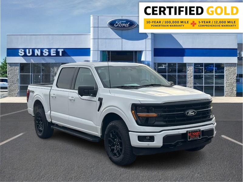 Oxford White 2024 Ford F-150 XLT SuperCrew 4WD Pickup Truck Four-Wheel Drive Automatic